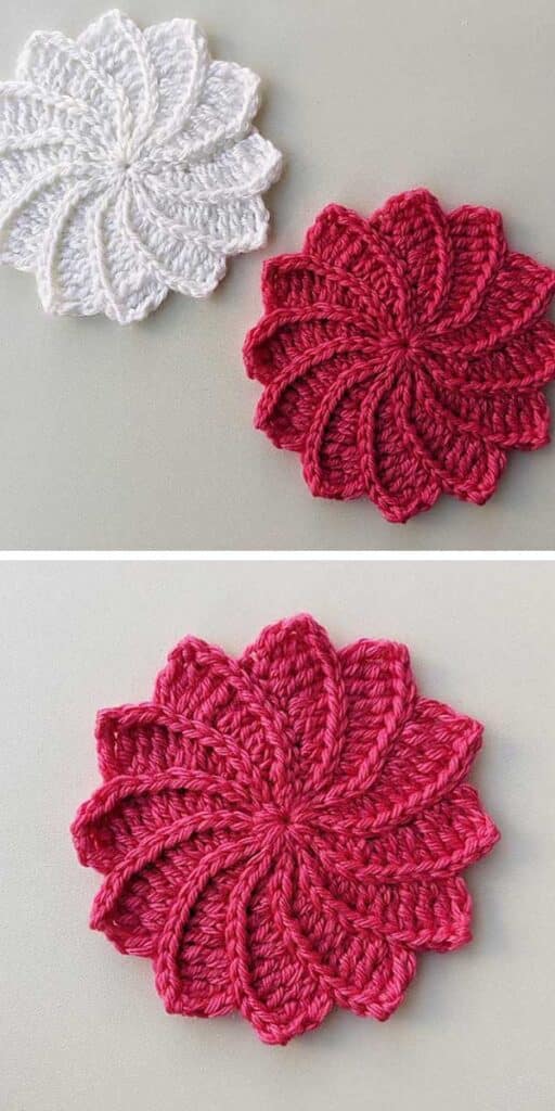 Petunia Flower Coaster