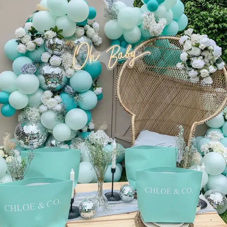 Breakfast at Tiffany’s Baby Shower Theme