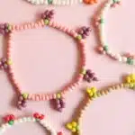 DIY Beaded Fruit Bracelets with Seed Beads