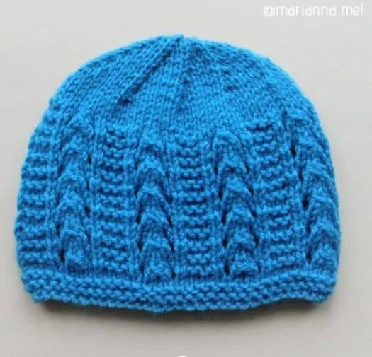 IONA Baby Hat Free Knitting Pattern