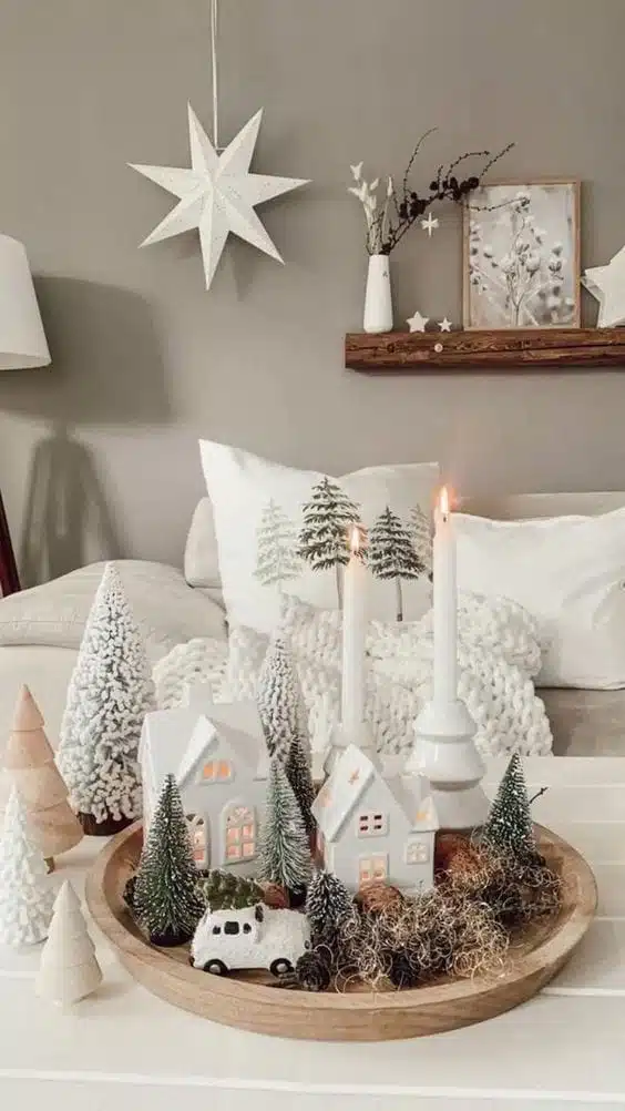 Christmas Coffee Table Decor