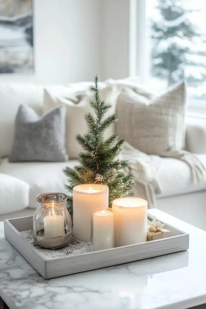 Christmas Coffee Table Decor