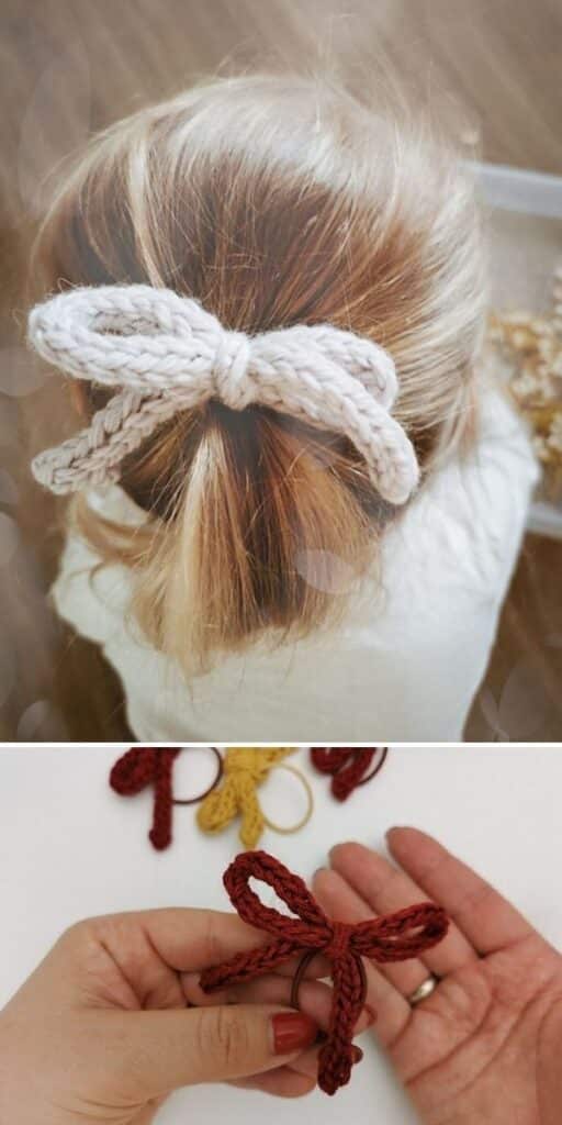 “Confetti” Bow Hair Tie