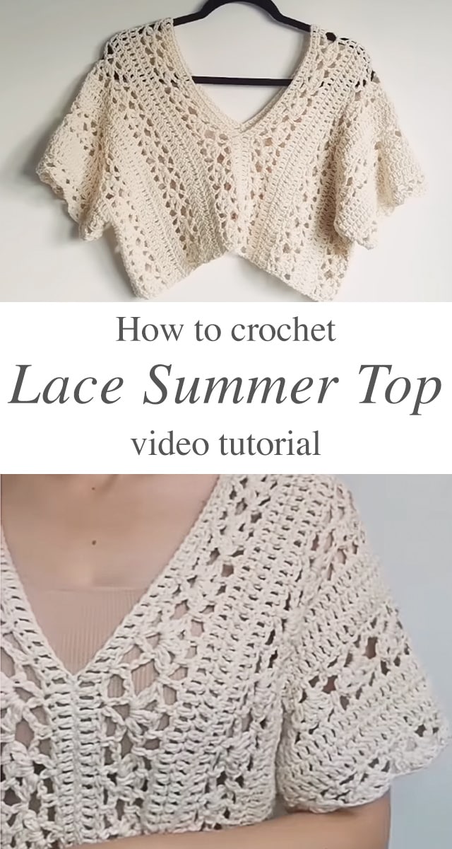 Crochet Lace Summer Top: A Step-by-Step Guide