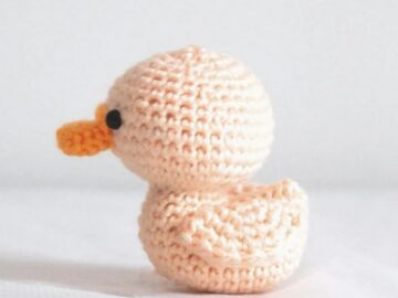 Crochet Mini Rubber Duck Free Pattern