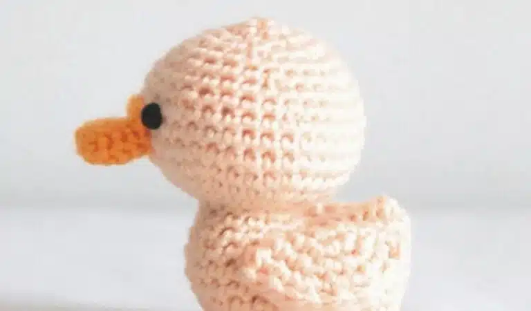 Crochet Mini Rubber Duck Free Pattern