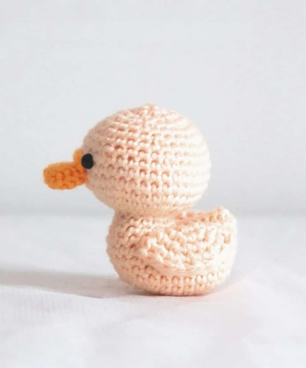 Crochet Mini Rubber Duck Free Pattern