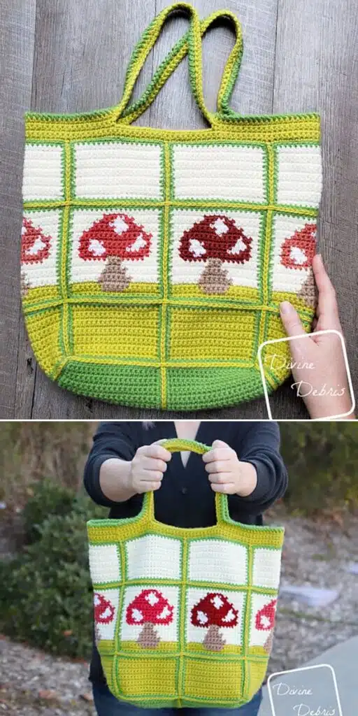 Cute Mushrooms Bag