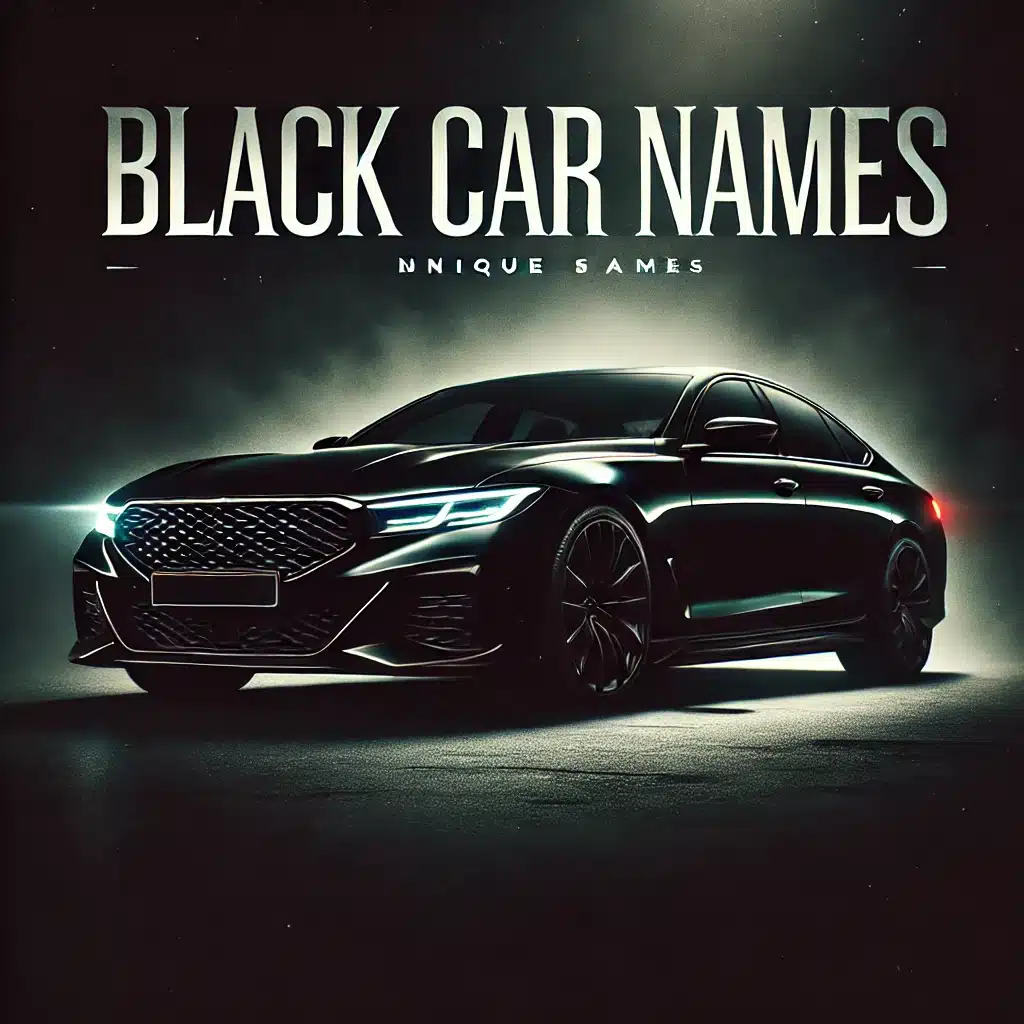 Black car names