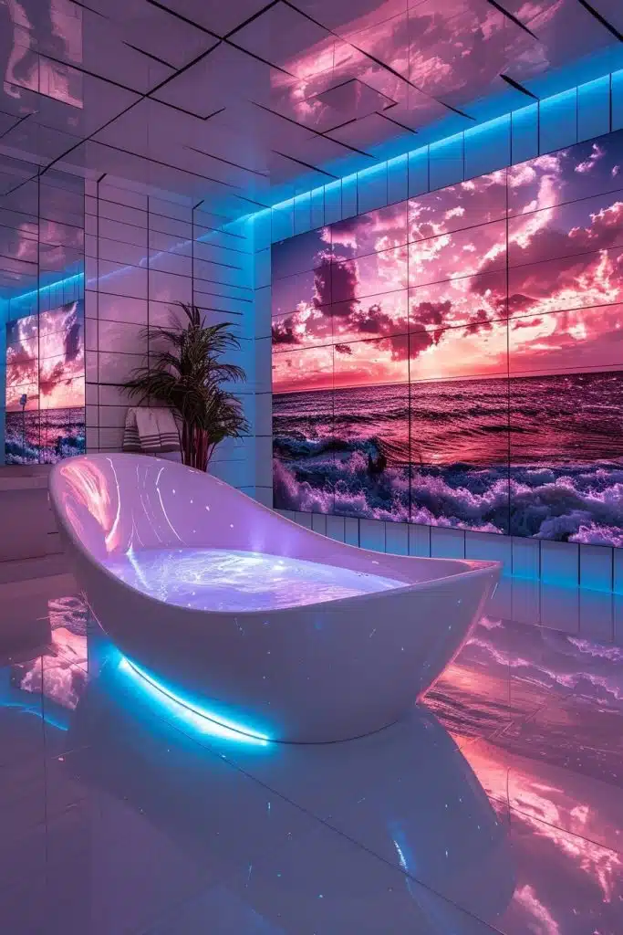 Futuristic Bathroom Ideas 