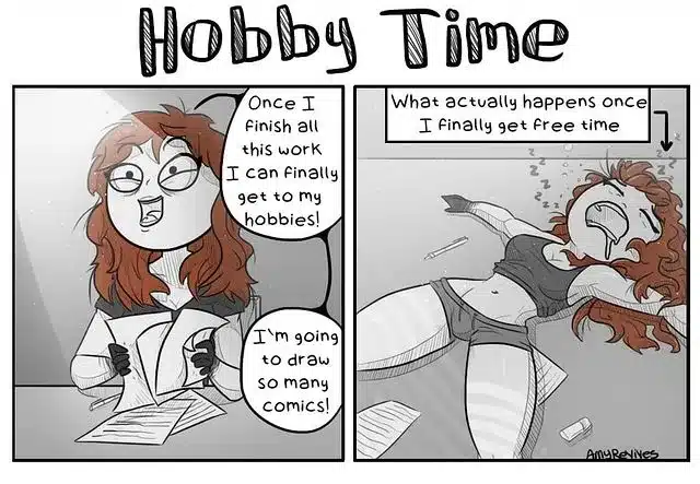 Comic Artist Amy Revives Turns Everyday Struggles into Mental Health-Boosting Humor (22 pics)