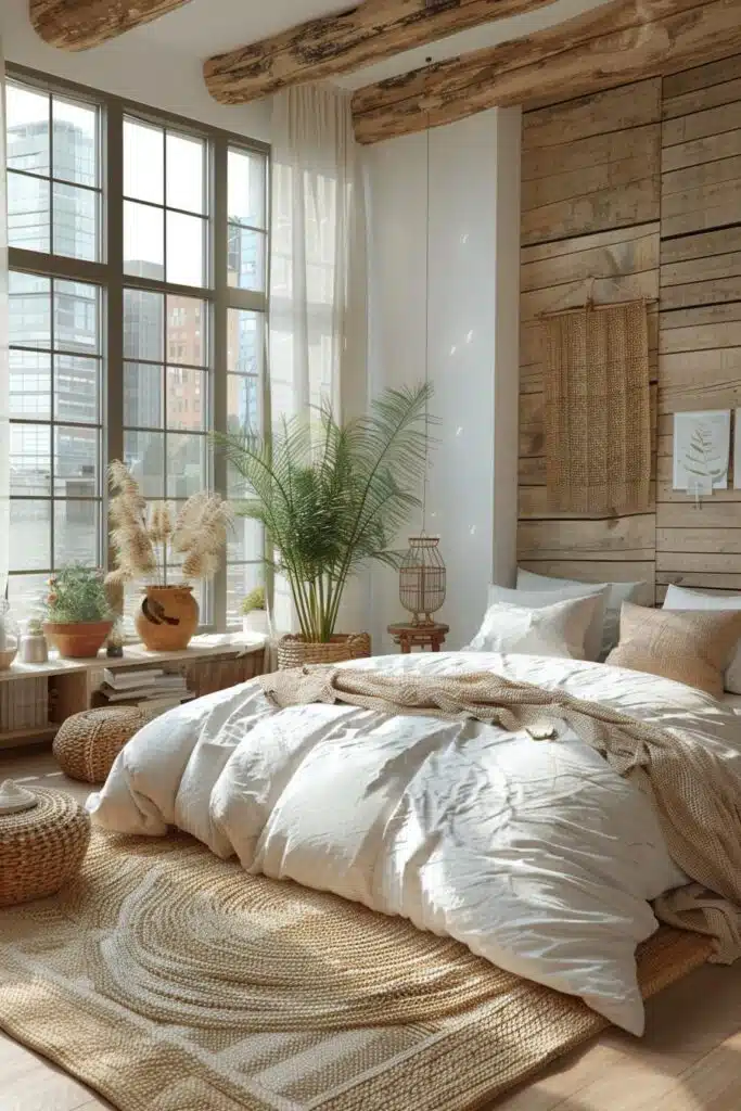 Earthy Modern Bedroom Ideas