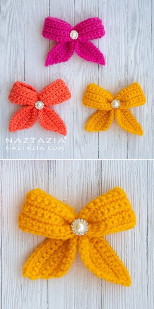 Easy Bow Crochet Pattern