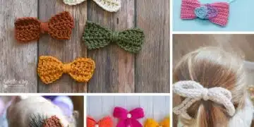 12 Versatile and Easy Crochet Bow Ideas for a Chic Look in 2024