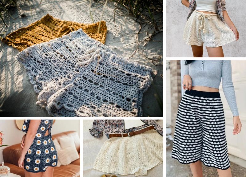 10 Fashionable Crochet Shorts for Your Wardrobe