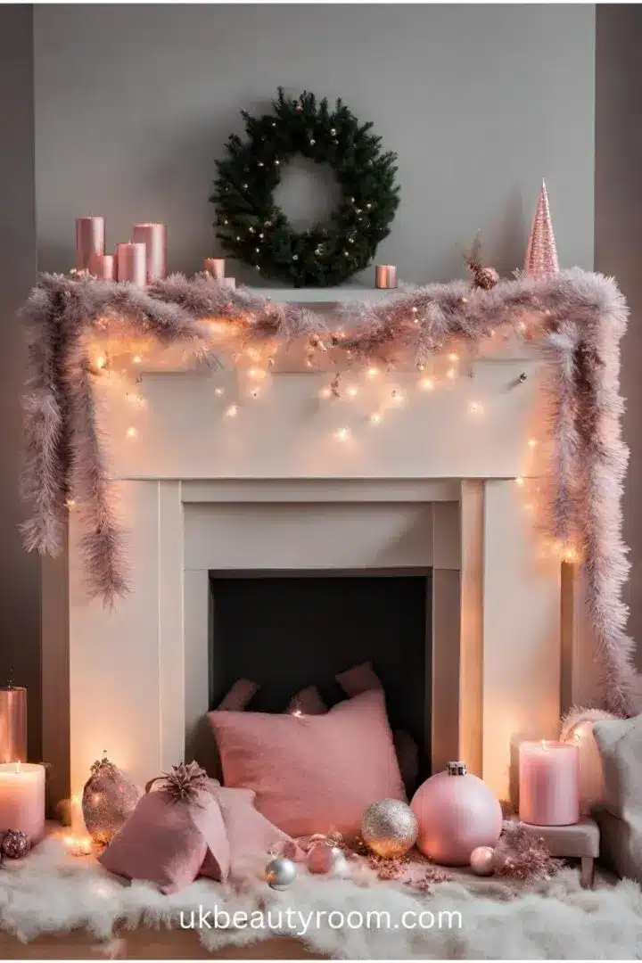 Fireplace Decor Ideas for Christmas