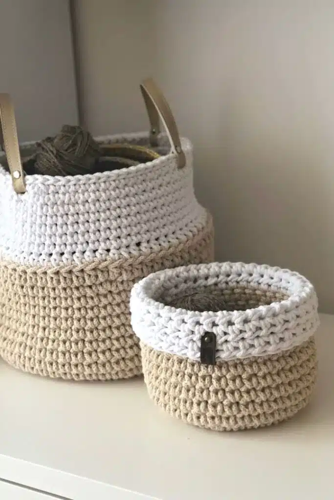 Crochet Storage Basket