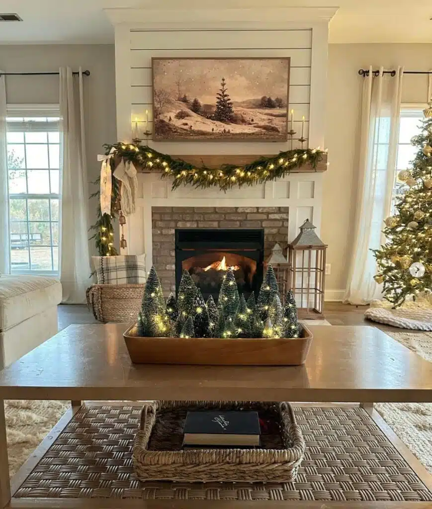 Christmas Coffee Table Decor