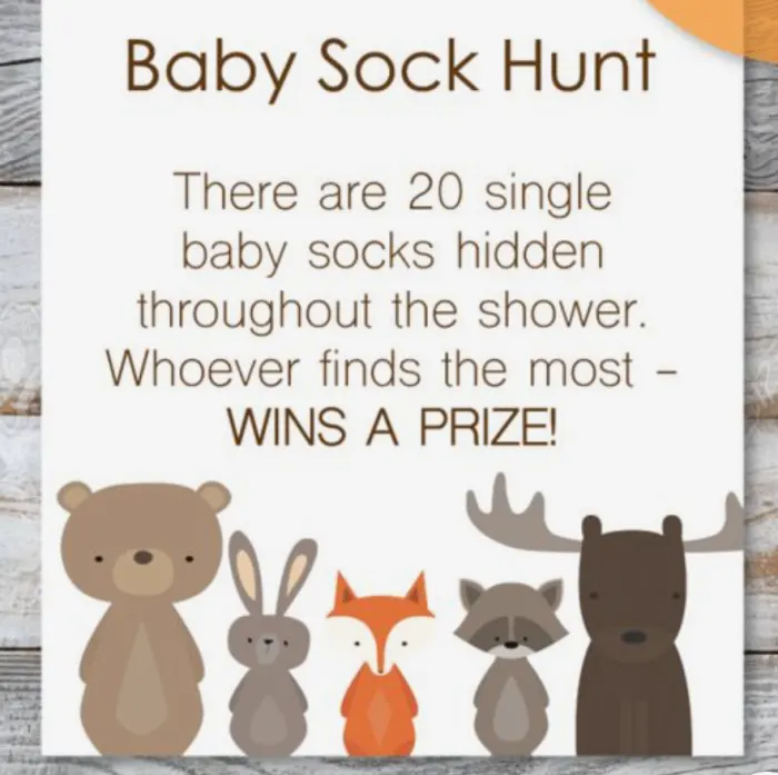 Baby Sock Hunt Game