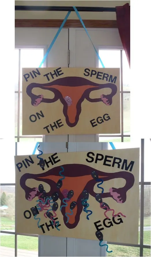 pin the sperm