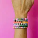 DIY Clay Bead Bracelets