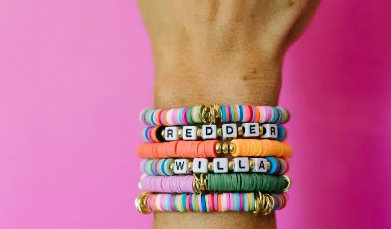 DIY Clay Bead Bracelets