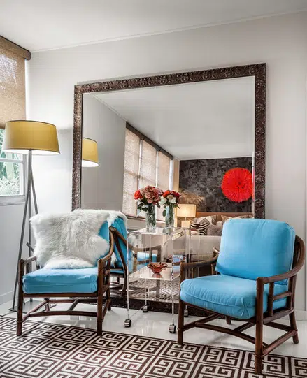  Small Living Room Decorate with Mirrors 