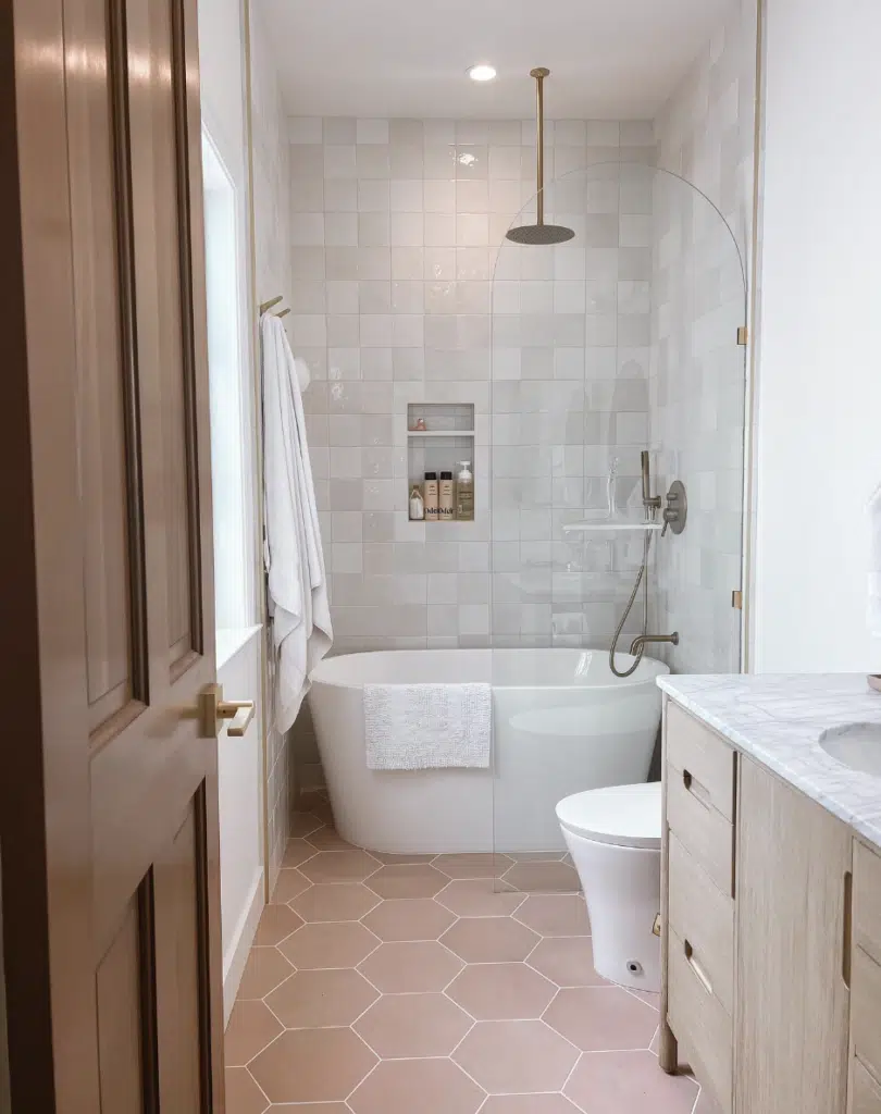 Soaking Tub Shower 