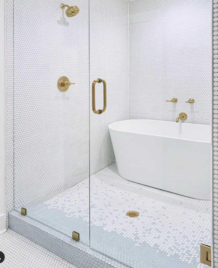 Soaking Tub Shower 