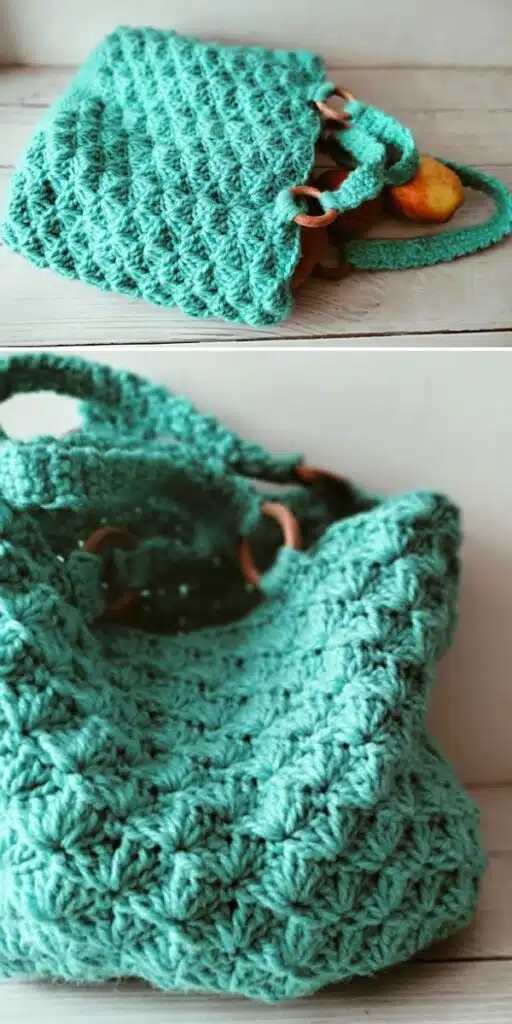 Shell Stitch Market Tote