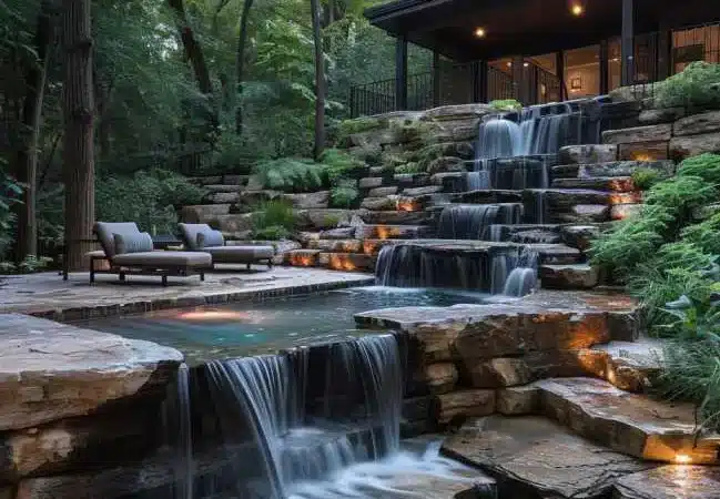 18 Stunning Small Backyard Pool Ideas with Waterfall in 2025