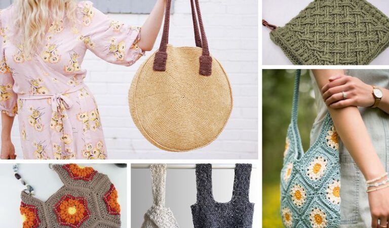 Stylish Crochet Handbag Ideas