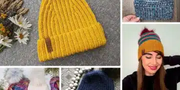 Trendy Crochet Hats to Wear with Autumn and Winter Outfits