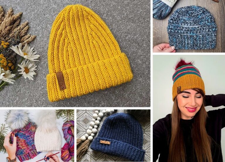 Trendy Crochet Hats to Wear with Autumn and Winter Outfits