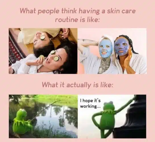 Skincare mood swings
