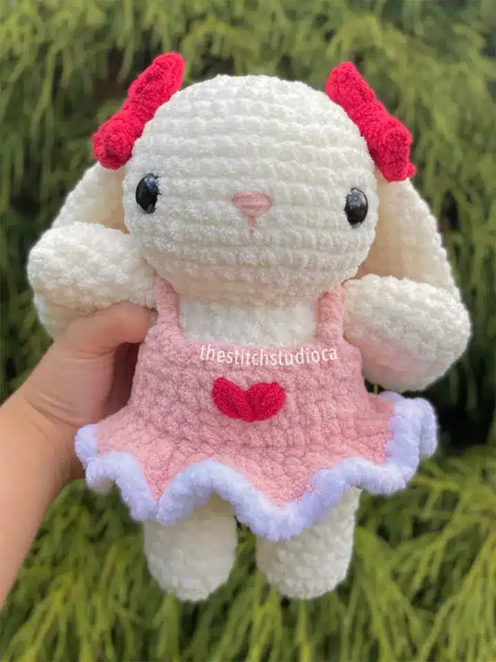 Bunny Plushie 5 in 1 Pattern