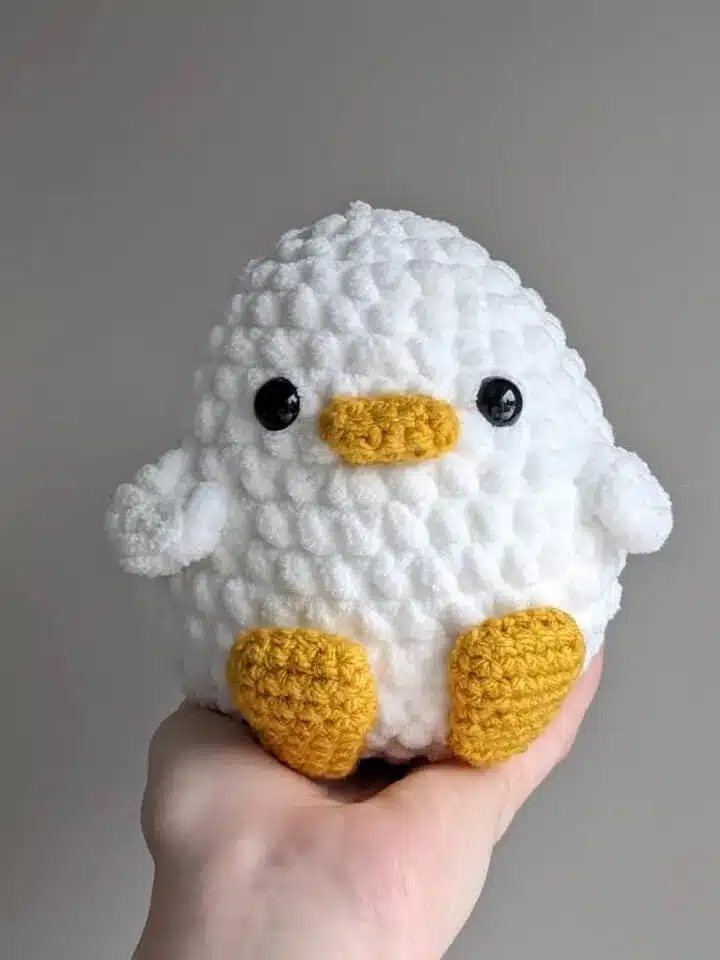 Chunky Crochet Duck