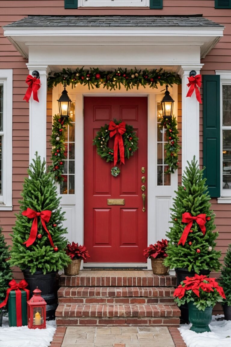 15 Festive Christmas Porch Decorating Ideas to Welcome the Holiday Spirit