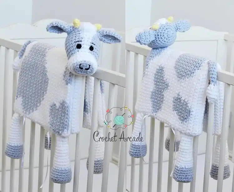 Cow Baby Blanket