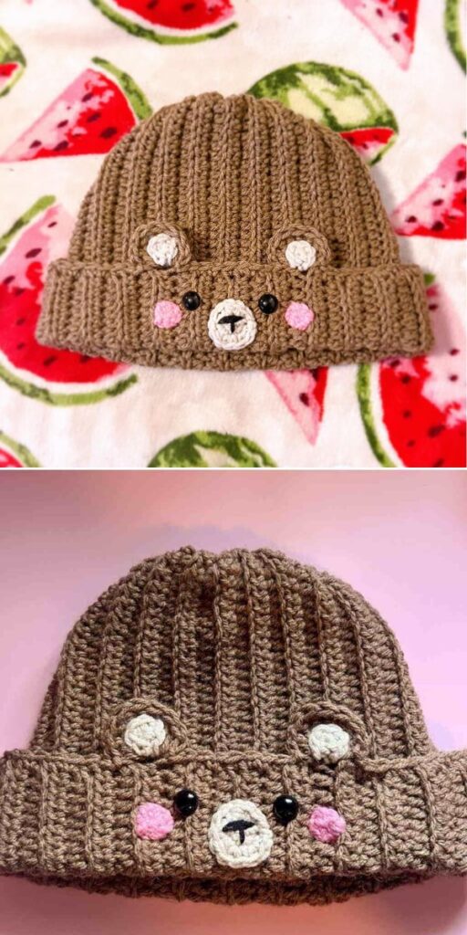 Crochet Bear Hat