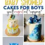 13+ Unique & Simple Baby Shower Cakes for Boys [You’ll Love]