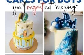 13+ Unique & Simple Baby Shower Cakes for Boys [You’ll Love]