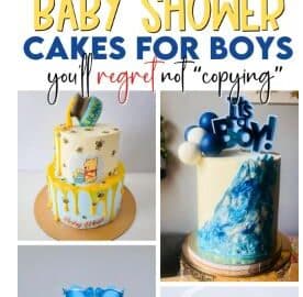 13+ Unique & Simple Baby Shower Cakes for Boys [You’ll Love]