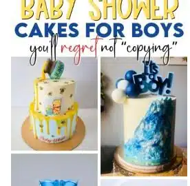 13+ Unique & Simple Baby Shower Cakes for Boys [You’ll Love]