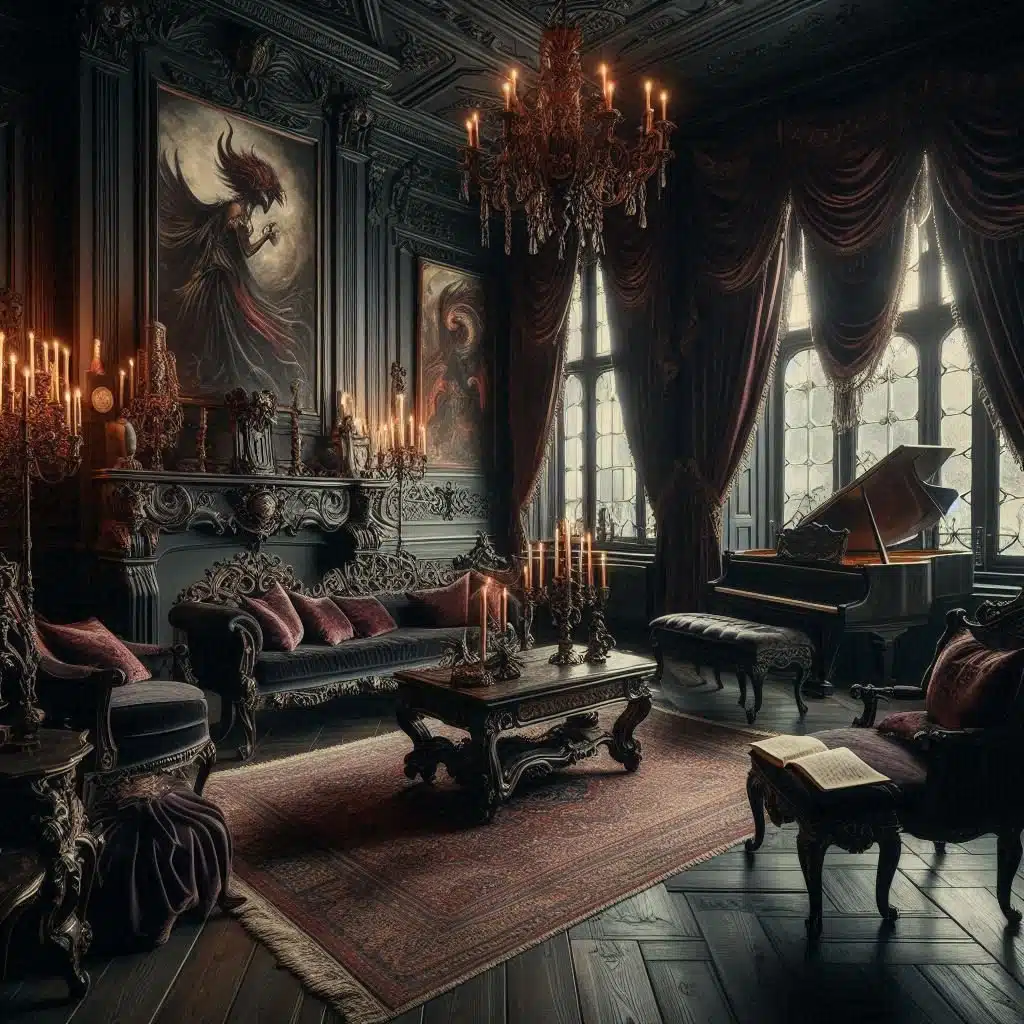 Gothic Living Room Ideas