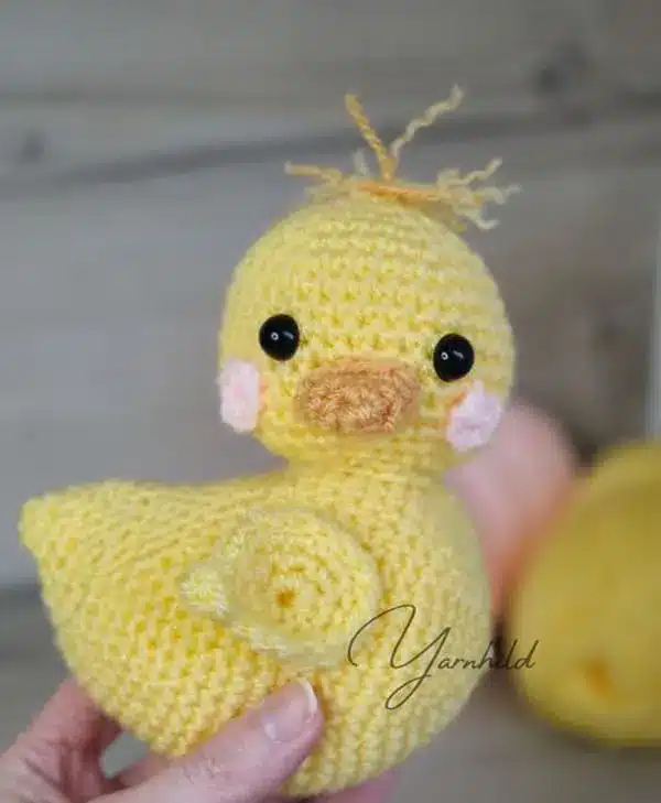  Eddy the Duck Free Animal Crochet Pattern