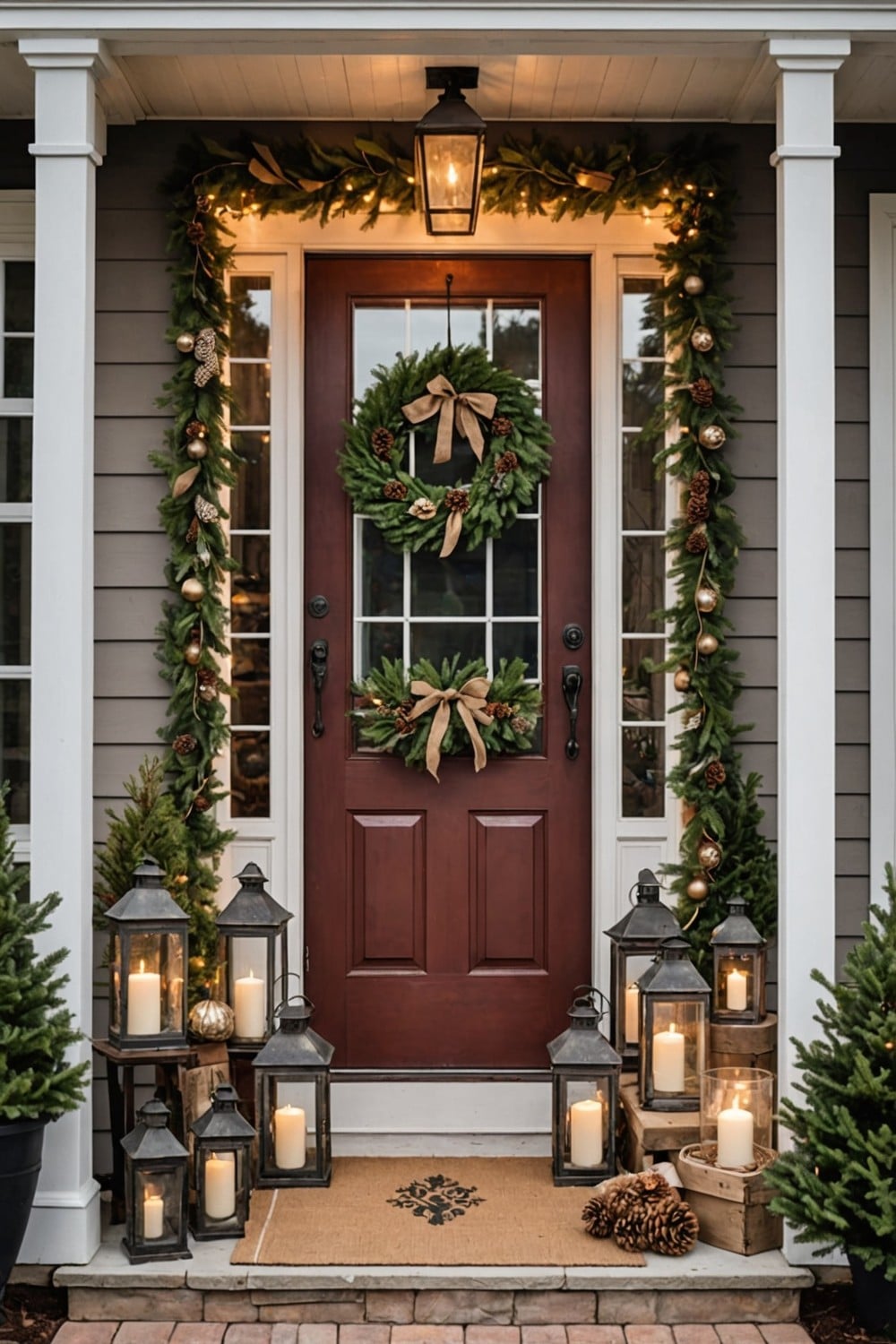 15 Festive Christmas Porch Decorating Ideas to Welcome the Holiday Spirit