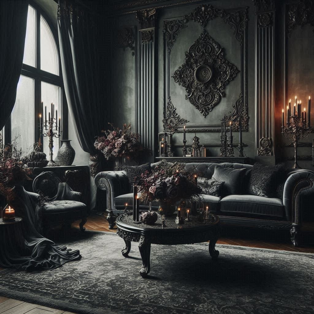 Gothic Living Room Ideas