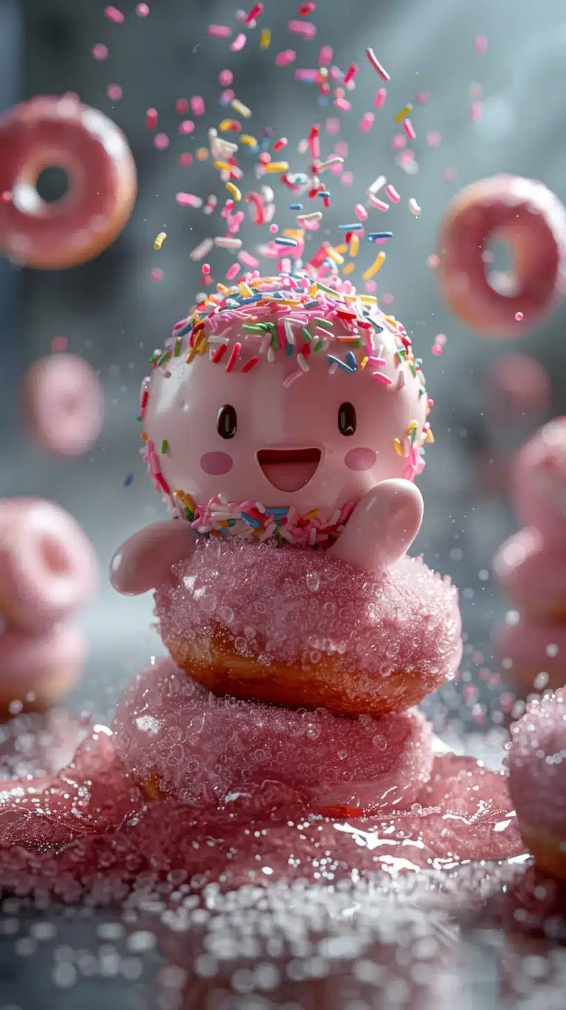 Adorable Food Warriors Created By AI