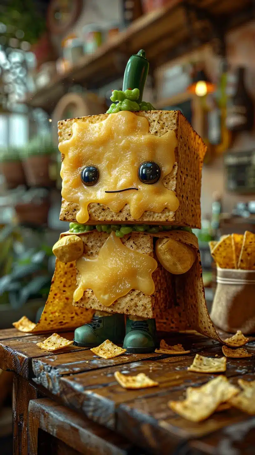 Adorable Food Warriors Created By AI